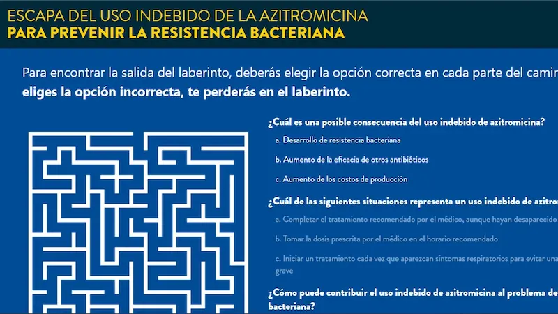 Laberinto elevando el estándar